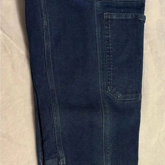 Duluth Trading Co Blue Cotton Blend Jeans - Picture 3 of 11